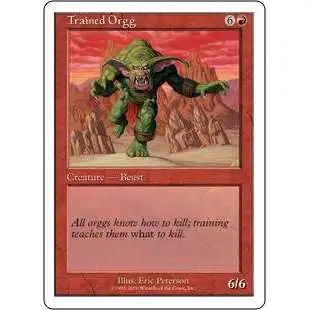 MtG Starter 2000 Rare Trained Orgg