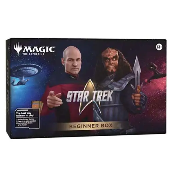 MtG Star Trek Beginner Box [2 Instant Play Decks & 8 Jumpstart Decks & More!] (Pre-Order ships November)