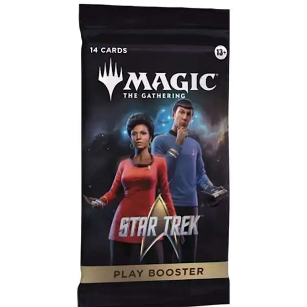MtG Star Trek PLAY Booster Pack [14 Cards] (Pre-Order ships November)
