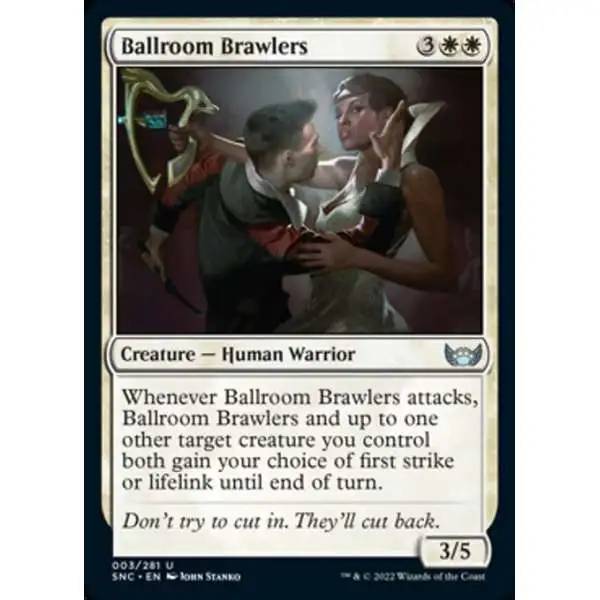 MtG Trading Card Game Streets of New Capenna Uncommon Ballroom Brawlers #3