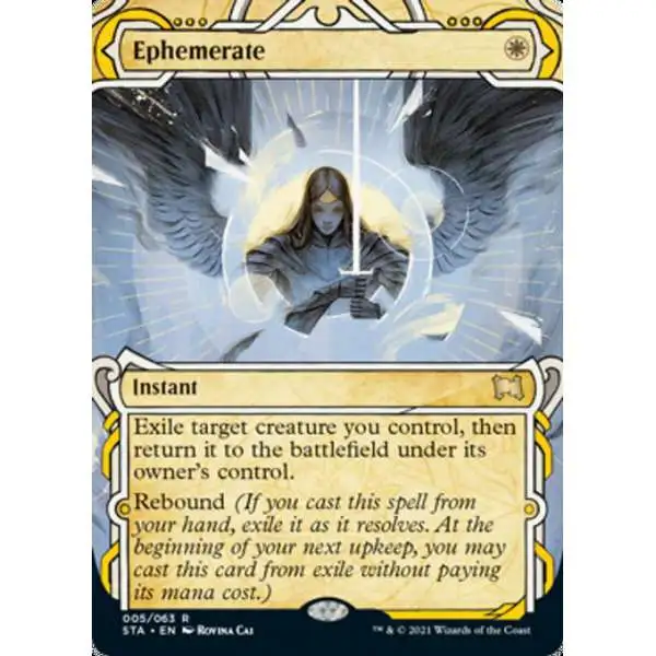 MtG Strixhaven: Mystical Archive Rare Ephemerate #5 [Foil Etched]