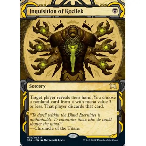 MtG Strixhaven: Mystical Archive Rare Foil Inquisition of Kozilek #31