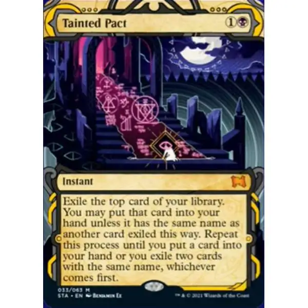 MtG Strixhaven: Mystical Archive Mythic Rare FOIL Tainted Pact #33