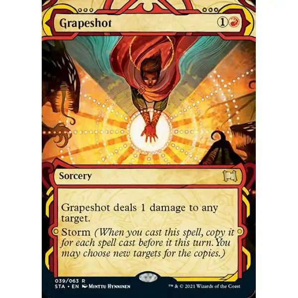 MtG Strixhaven: Mystical Archive Rare Grapeshot #39 [Foil Etched]