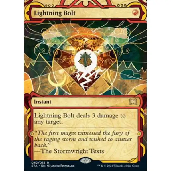 MtG Strixhaven: Mystical Archive Rare Foil Lightning Bolt #42