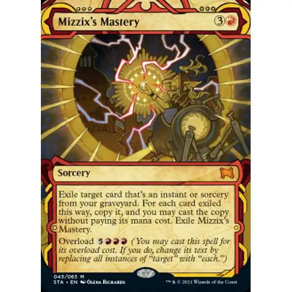 MtG Strixhaven: Mystical Archive Mythic Rare FOIL Mizzix's Mastery #43