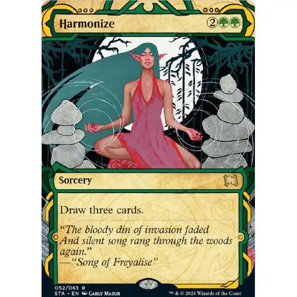 MtG Strixhaven: Mystical Archive Rare FOIL Harmonize #52
