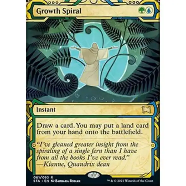 MtG Strixhaven: Mystical Archive Rare Growth Spiral #61