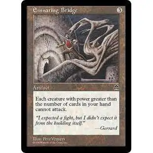 MtG Stronghold Rare Ensnaring Bridge