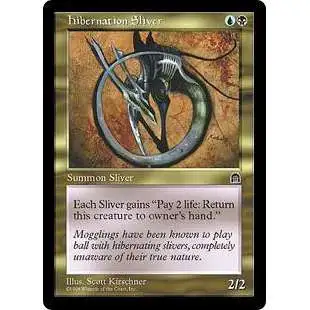 MtG Stronghold Uncommon Hibernation Sliver