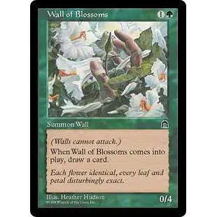 MtG Stronghold Uncommon Wall of Blossoms