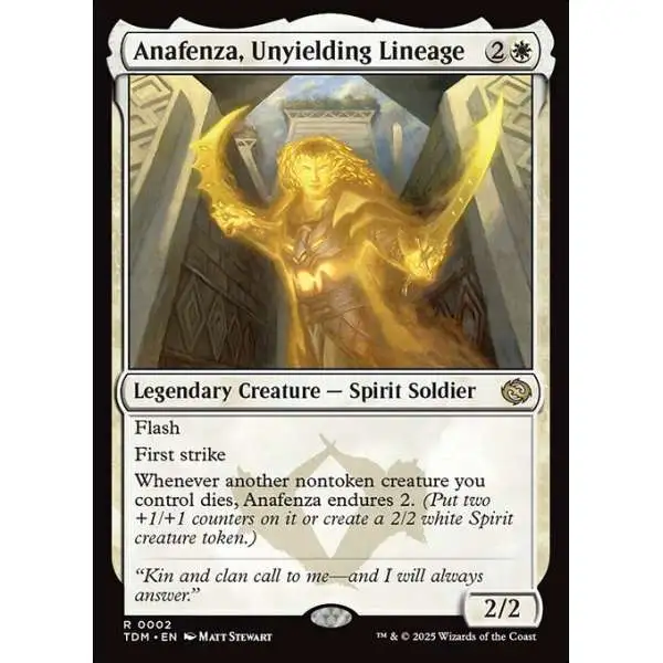 MtG Tarkir: Dragonstorm Rare Anafenza, Unyielding Lineage #2