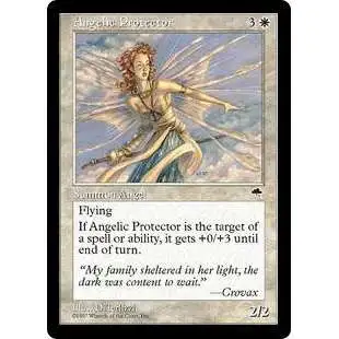 MtG Tempest Uncommon Angelic Protector #2