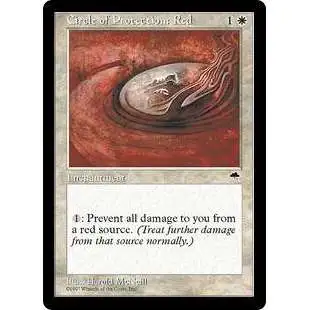 MtG Tempest Common Circle of Protection: Red #11
