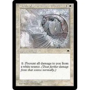 MtG Tempest Common Circle of Protection: White #13