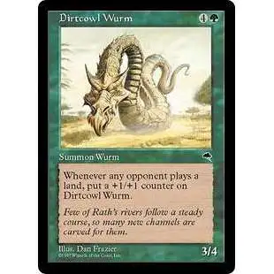 MtG Tempest Rare Dirtcowl Wurm