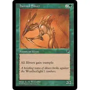 MtG Tempest Uncommon Horned Sliver