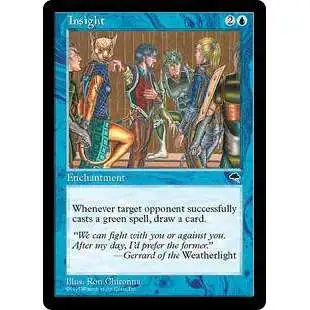 MtG Tempest Uncommon Insight #68 [Lightly Played]