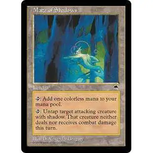 MtG Tempest Uncommon Maze of Shadows