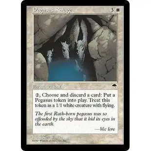 MtG Tempest Rare Pegasus Refuge #35