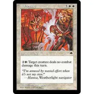 MtG Tempest Rare Safeguard #39 [Lightly Played]