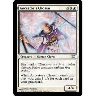 MtG 10th Edition Uncommon Ancestor's Chosen #1
