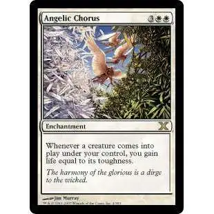 MtG 10th Edition Rare Angelic Chorus #4