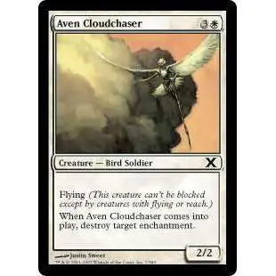 MtG 10th Edition Common Aven Cloudchaser #7