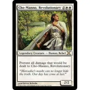 MtG 10th Edition Rare Cho-Manno, Revolutionary #12