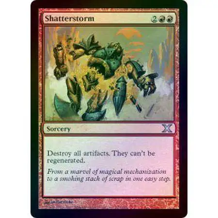 MtG 10th Edition Uncommon Foil Shatterstorm #229