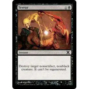MtG 10th Edition Common Foil Terror #182