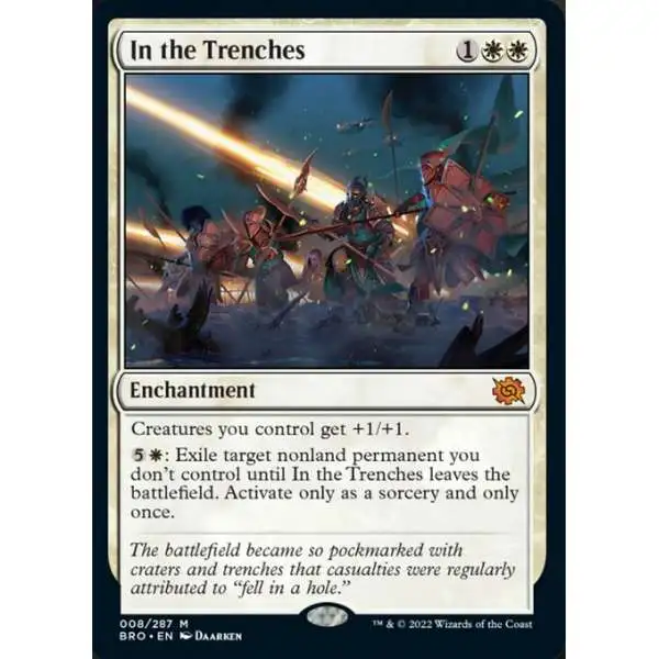 MtG The Brothers' War Mythic Rare In the Trenches #8