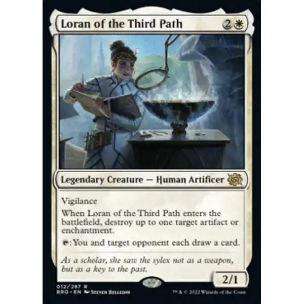 MtG The Brothers' War Rare Loran of the Third Path #12