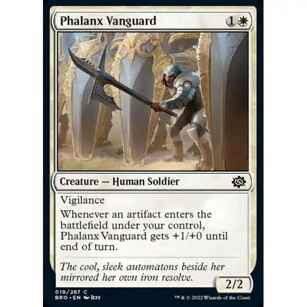 MtG The Brothers' War Common Phalanx Vanguard #19