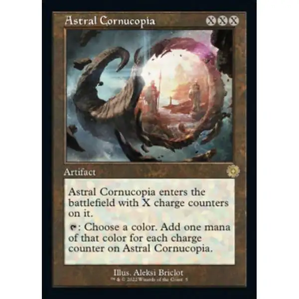 MtG The Brothers' War Retro Artifacts Rare Astral Cornucopia #5 [Retro Frame]