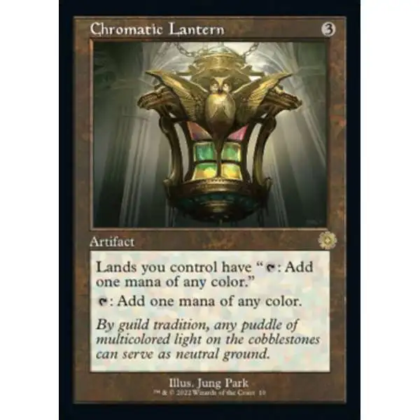 MtG The Brothers' War Retro Artifacts Rare Chromatic Lantern #10 [Retro Frame]