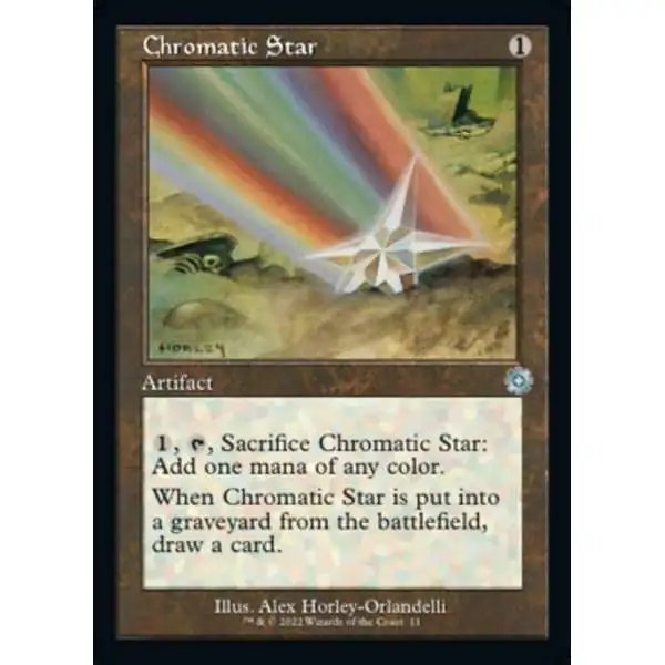 MtG The Brothers' War Retro Artifacts Uncommon Chromatic Star #11 [Retro Frame FOIL]