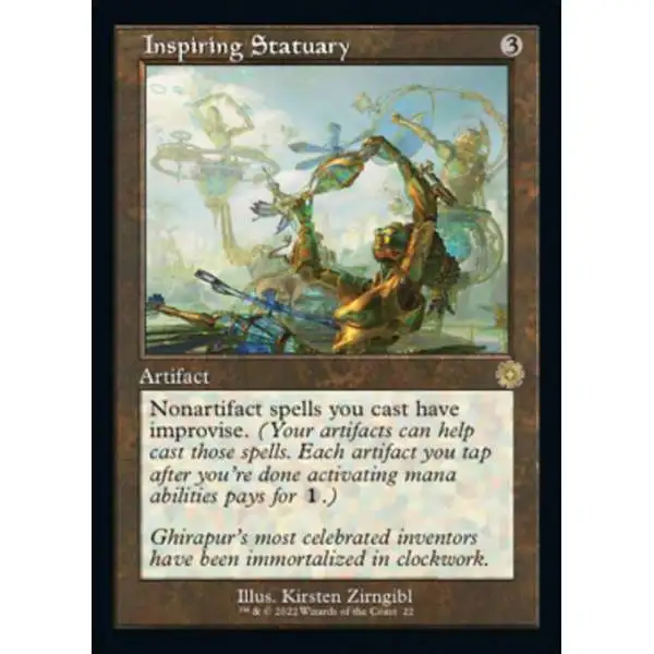 MtG The Brothers' War Retro Artifacts Rare Inspiring Statuary #22 [Retro Frame]