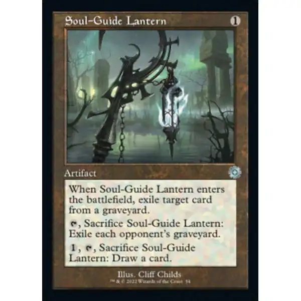 MtG The Brothers' War Retro Artifacts Uncommon Soul-Guide Lantern #54 [Retro Frame]