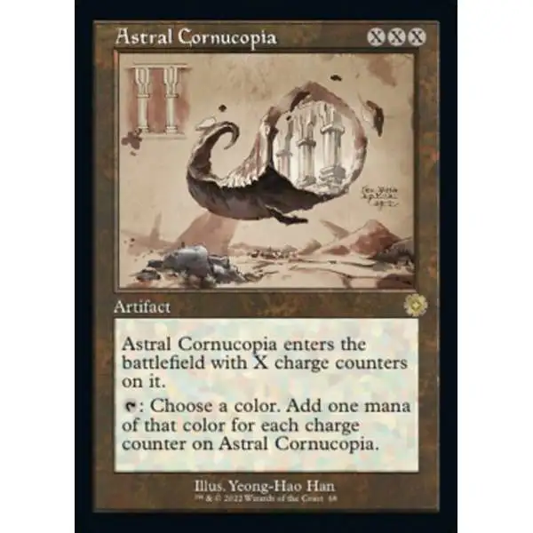 MtG The Brothers' War Retro Artifacts Rare Astral Cornucopia #68 [Retro Schematic]