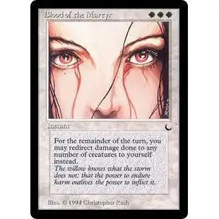 MtG The Dark Uncommon Blood of the Martyr