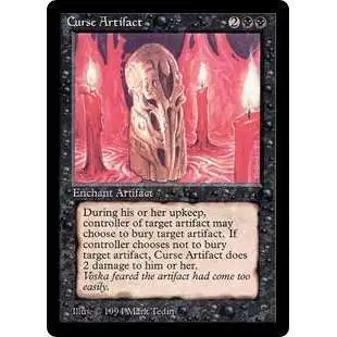 MtG The Dark Uncommon Curse Artifact