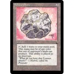 MtG The Dark Uncommon Fellwar Stone [Moderately Played]