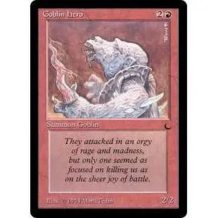 MtG The Dark Common Goblin Hero