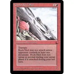 MtG The Dark Common Goblin Rock Sled
