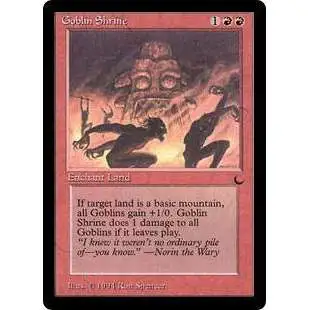 MtG The Dark Common Goblin Shrine