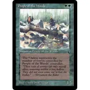 MtG The Dark Uncommon People of the Woods