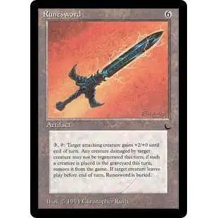 MtG The Dark Uncommon Runesword