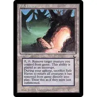 MtG The Dark Rare Safe Haven [Lightly Played]