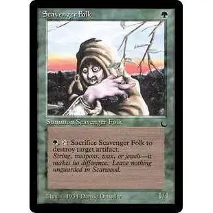 MtG The Dark Common Scavenger Folk